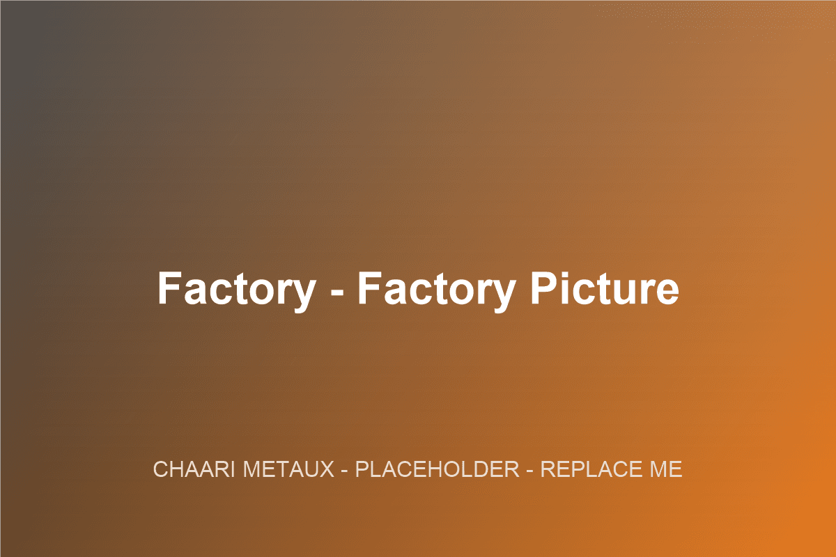 picture of the factory